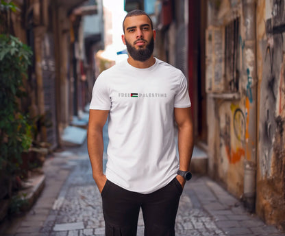 Free Palestine Flag Tee