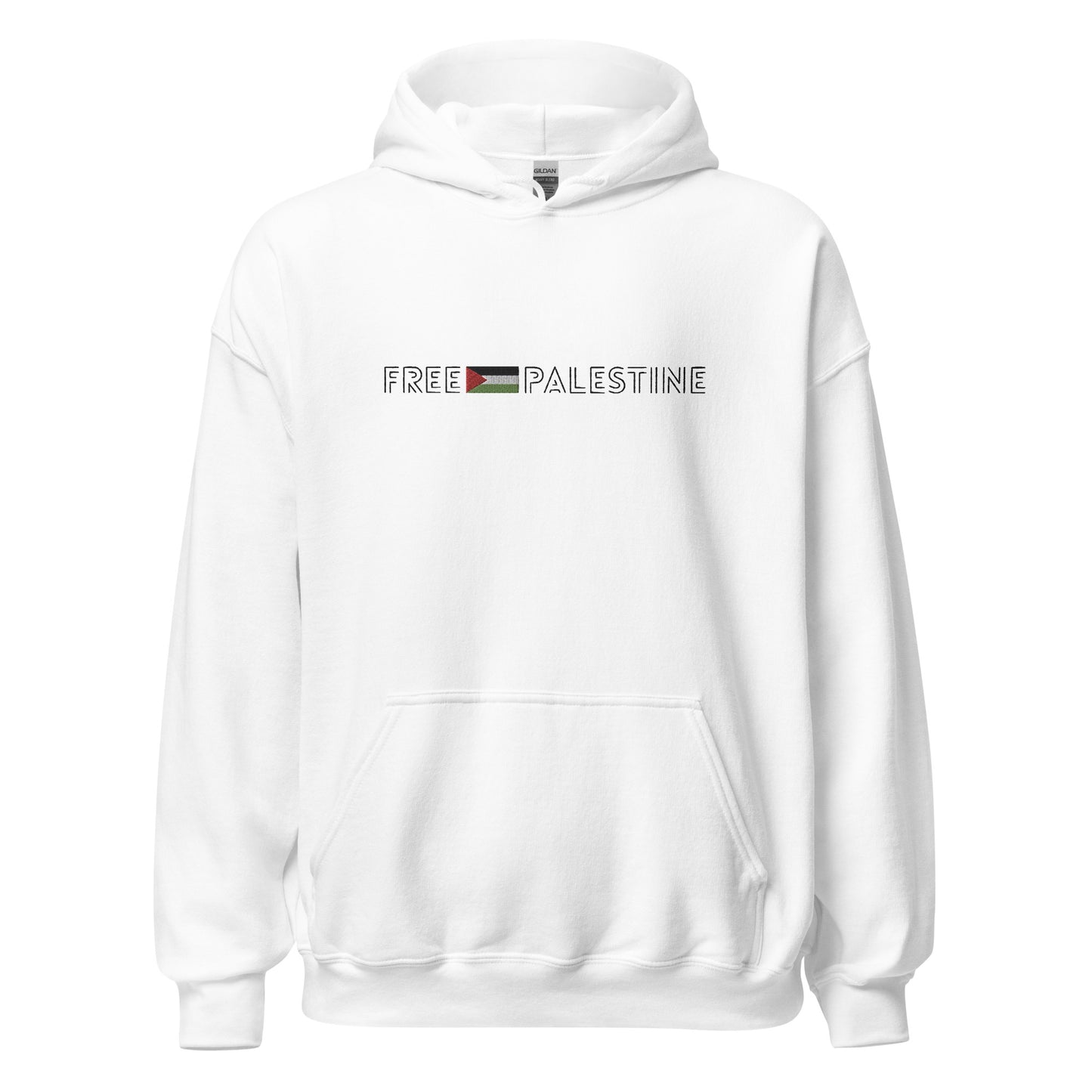 Free Palestine Flag Hoodie