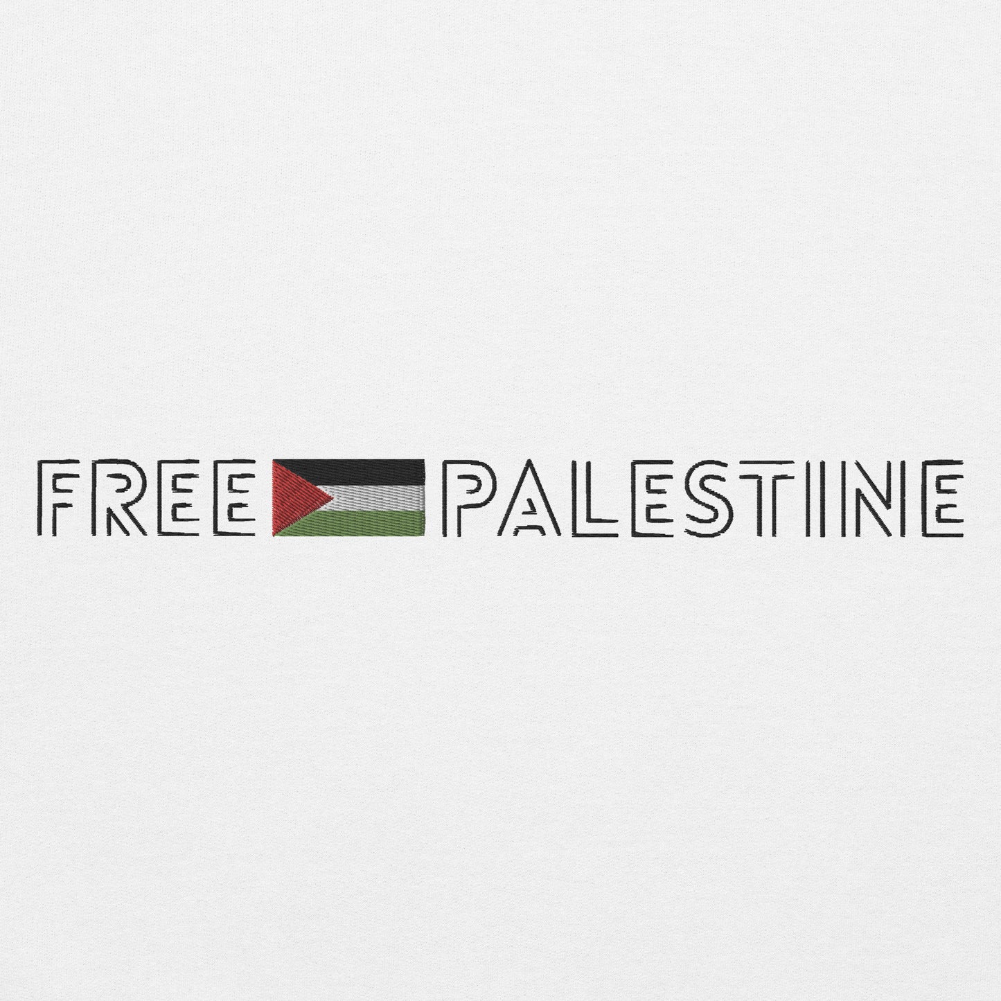 Free Palestine Flag Hoodie